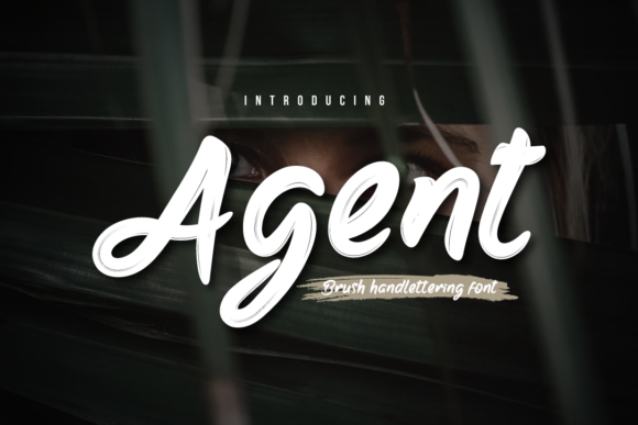Agent: A Brush Handwritten Font for Bold Branding