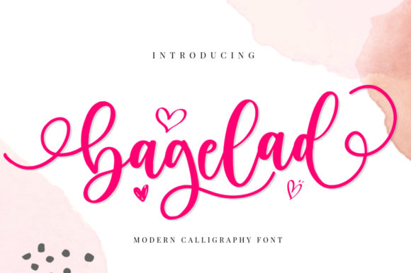 Bagelad: A Warm Handwritten Font for Web Design