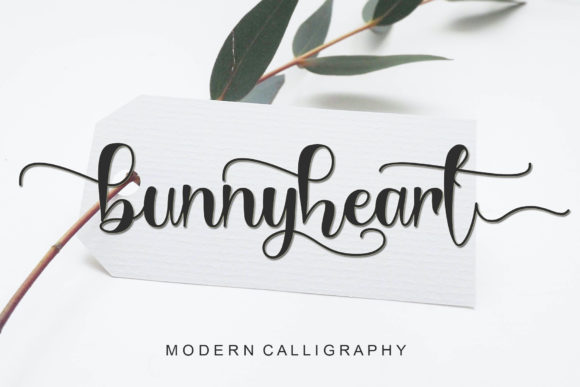 Bunnyheart: A Handwritten Font for Modern Web Design