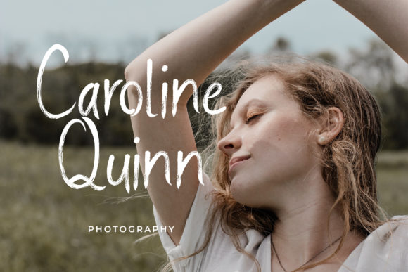 Caroline Quinn: A Stylish Script Font for Modern Web and Digital Design