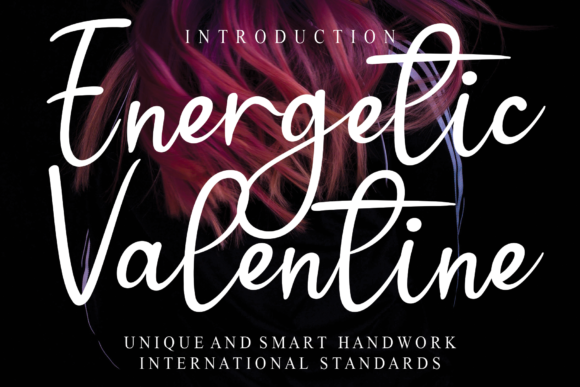 Energetic Valentine: A Handwritten Font for Web Design