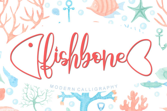 Fishbone: A Modern Calligraphy Font for Scroll-Stopping Digital Campaigns