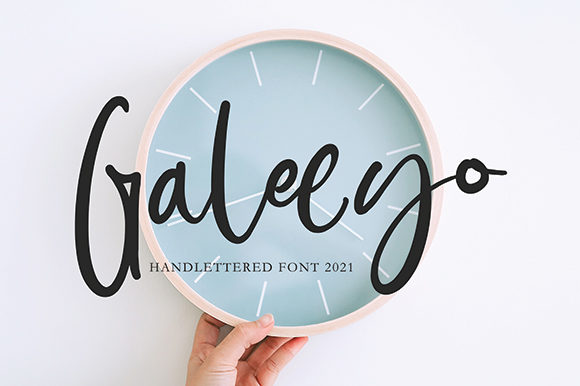 Galeeyo: A Friendly Handwritten Font for Web Design