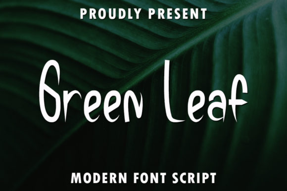 Green Leaf: A Handwritten Font for Campaigns