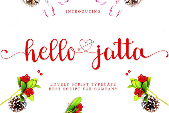 Hello Jatta: A Dreamy Script Font for Brand Identity