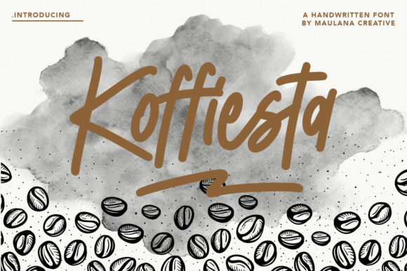 Koffiesta: A Handwritten Font for Timeless Brand Identity
