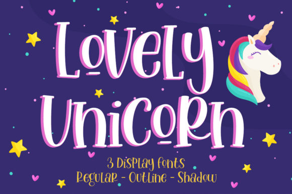 Lovely Unicorn: A Playful Handwritten Font for Modern Campaign Design
