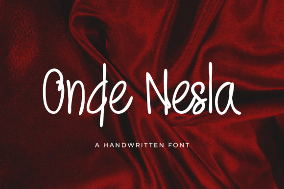 Onde Nesla: A Casual Script Font for Modern Digital Design