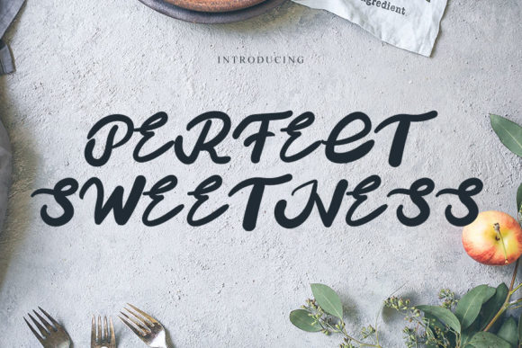Perfect Sweetness: A Handwritten Font for Web Design