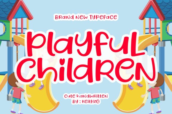 Playful Children: A Handwritten Font for Bright Editorial Touches