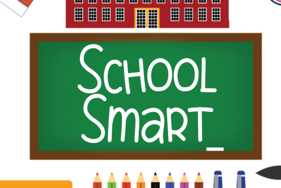 School Smart: A Handwritten Font for Authentic Branding