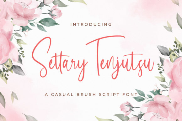 Settary Tenjutsu: A Flowing Handwritten Font for Campaigns