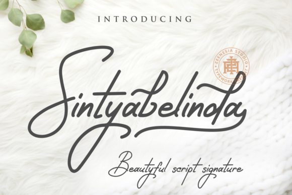 Sintyabelinda: A Modern Handwritten Font for Elegant Web Design