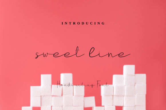 Sweet Line: A Delicate Script Font for Crafters